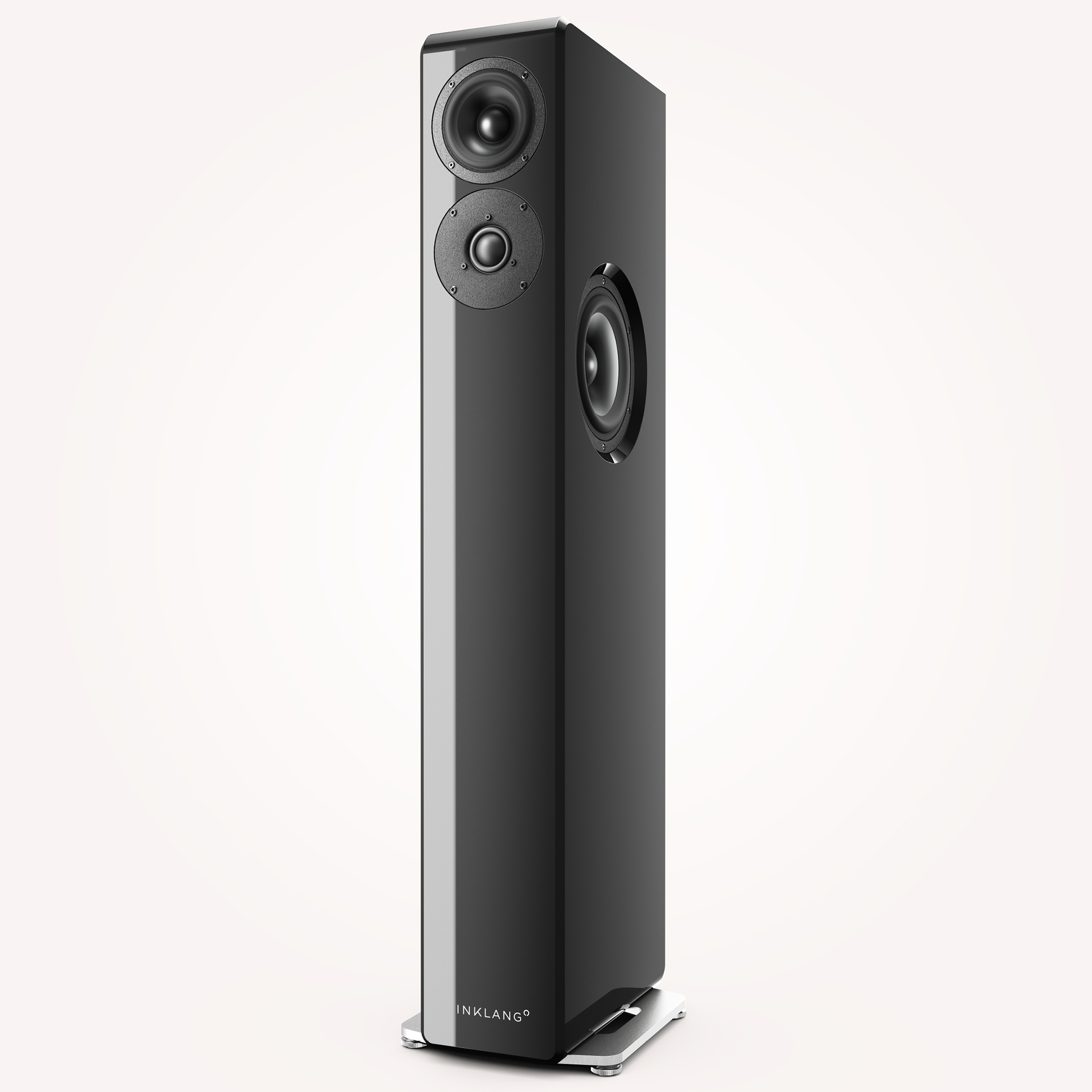 INKLANG AYERS Three small floorstanding speaker with max. bass.