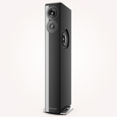 INKLANG AYERS Three Wireless - schmaler Wireless Standlautsprecher – Toolanga Black glossy