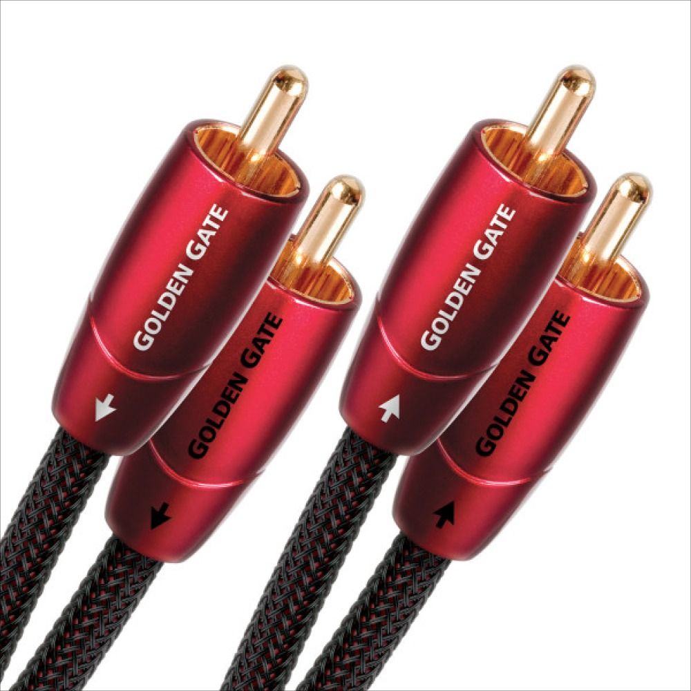 AudioQuest Goldengate - sehr hochwertiges Cinch-Signalkabel in verschiedenen Längen