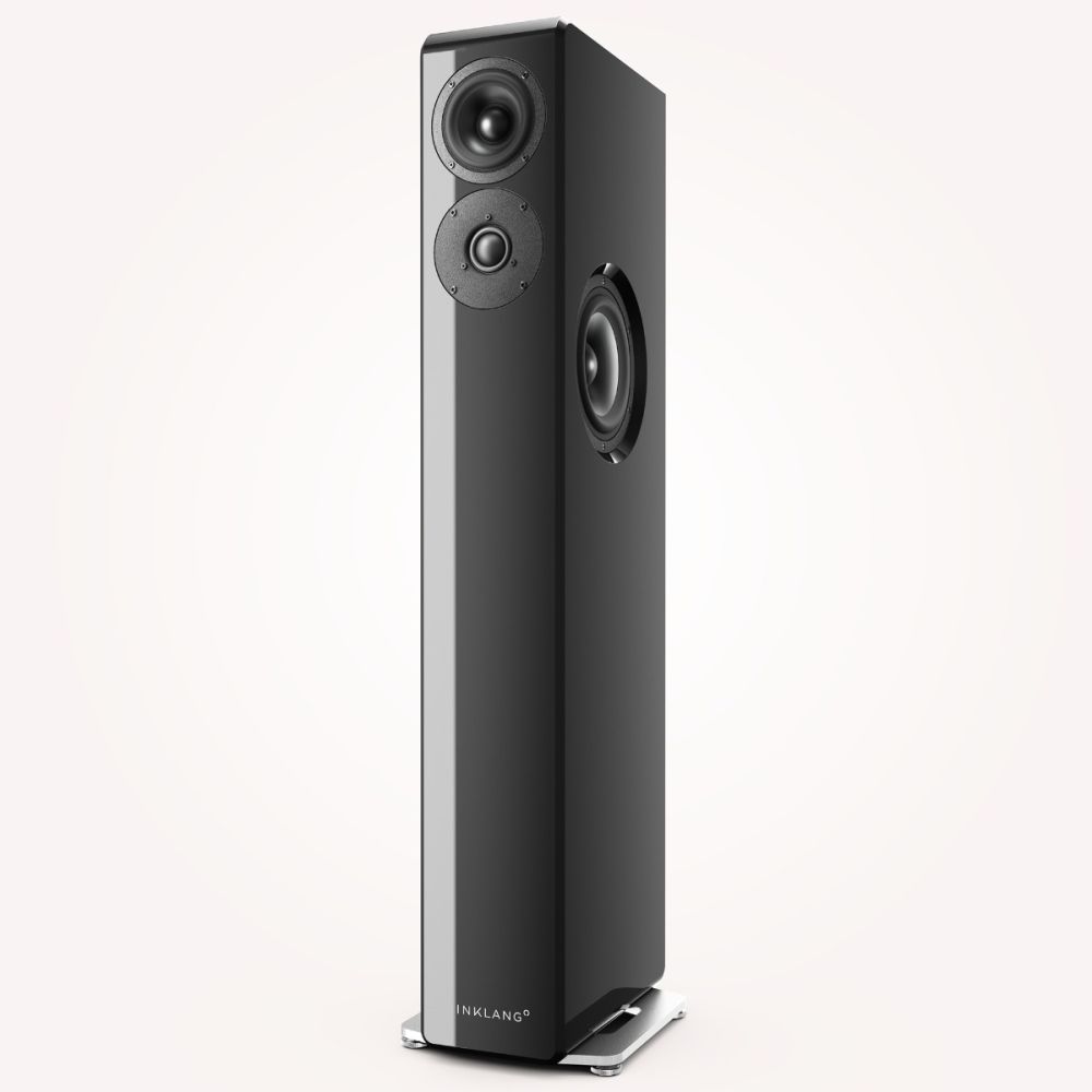 INKLANG AYERS Three Wireless - schmaler Wireless Standlautsprecher – Toolanga Black glossy